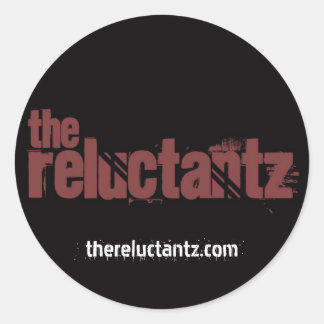Sticker Rond L'autocollant rond Reluctantz