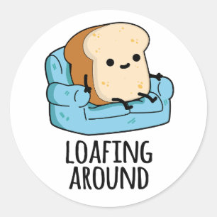 Sticker Rond Lavage Autour De Fantaisie Pain Pain