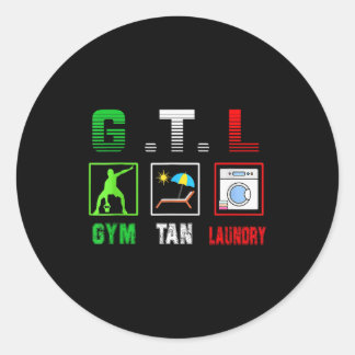 Sticker Rond Laverie Tan Gym Gtl New Jersey Garden Nj Shore Ita