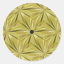 Sticker Rond LavishlyOn Gold Diamond Cut Seal