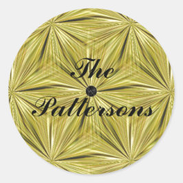 Sticker Rond LavishlyOn Personnalisable Diamond Diamond Sceau C