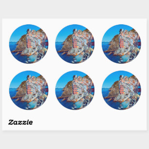 Sticker Rond ldp RIOMAGGIORE - Cinque Terre -