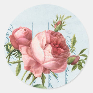 Sticker Rond Le beau cru s'est levé