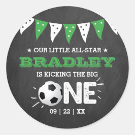 Sticker Rond Le Big One | Football 1er anniversaire