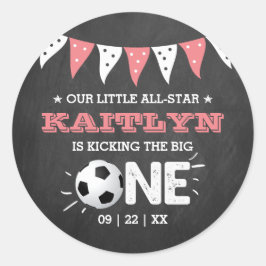 Sticker Rond Le Big One | Football 1er anniversaire