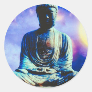 Sticker Rond Le Bouddha de inspiration