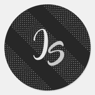Sticker Rond Le cadeau élégant avec personnalisent le