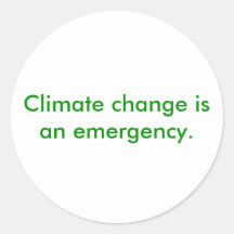 Le changement climatique est une urgence