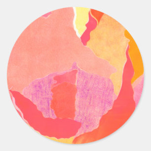 Sticker Rond Le chou s'est levé IV