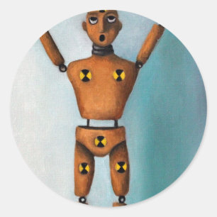 Sticker Rond Le cri perçant 2