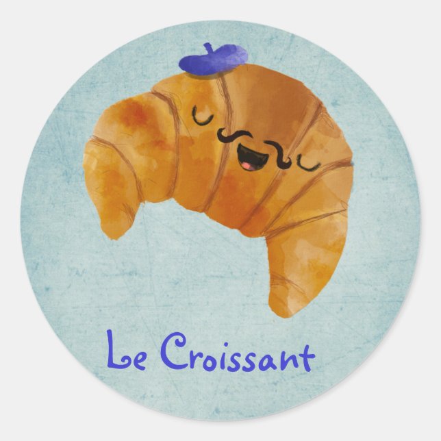 Sticker Rond Le Croissant (Devant)