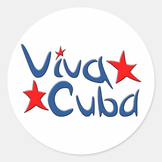 Sticker Rond Le Cuba (Devant)