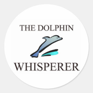 Sticker Rond Le Dauphin Whisperer