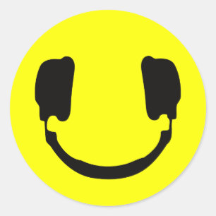 STICKER ROND LE DJ