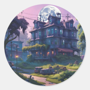 Sticker Rond Le domaine oublié - 