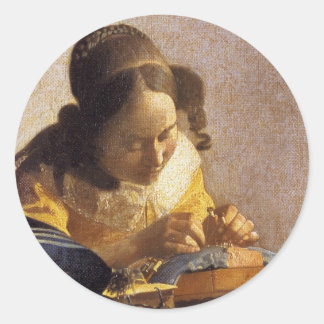 Sticker Rond Le Lacemaker