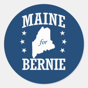 STICKER ROND LE MAINE POUR DES PONCEUSES DE BERNIE
