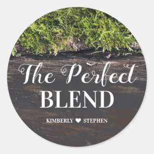 Sticker Rond Le Mariage de fusion parfait