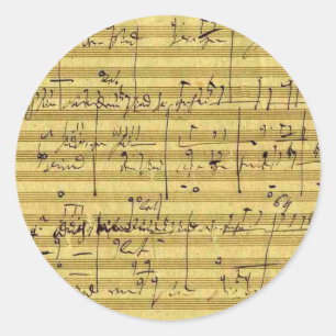 Sticker Rond Le Messie de Handel