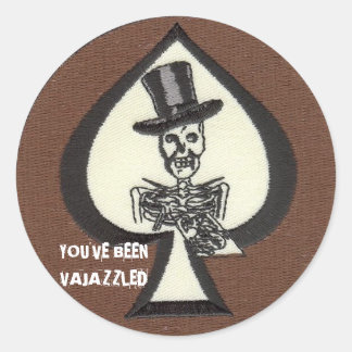 Sticker Rond Le meurtrier Vajazzle