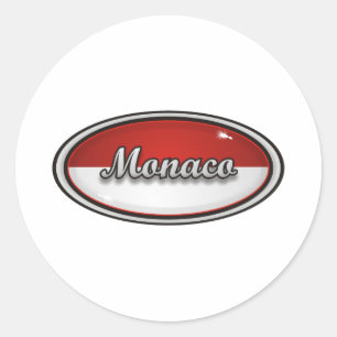 Sticker Rond Le Monaco