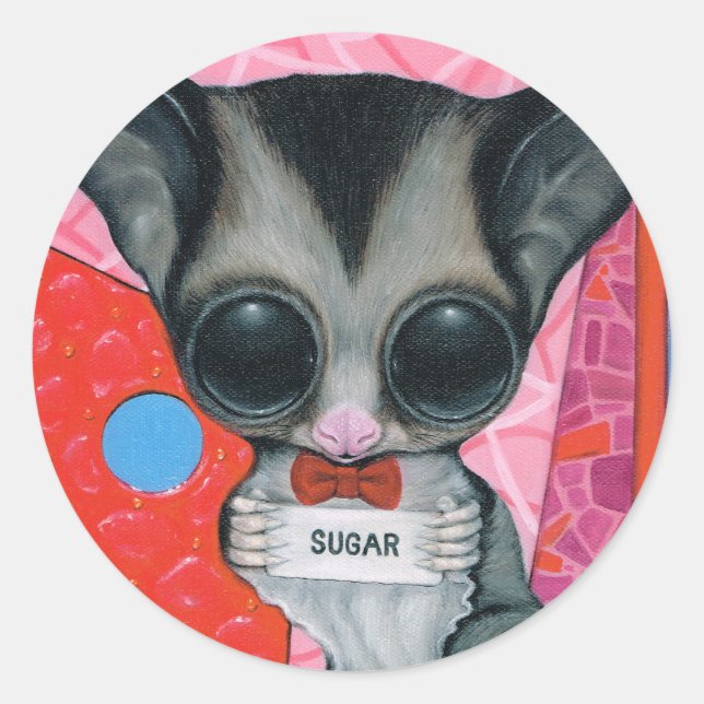 Sticker Rond Le mot secret (Devant)