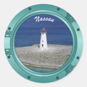 Sticker Rond Le nid de Nassau