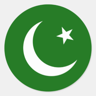 Sticker Rond le Pakistan