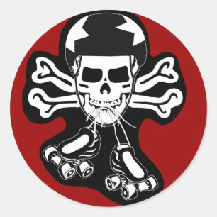 Sticker Rond Le raie ou meurent