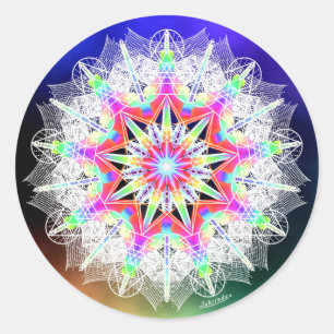 Sticker Rond Le réveil