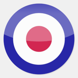 Sticker Rond Le Royaume-Uni