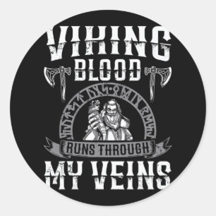 Sticker Rond Le Sang Vive Traverse Mon Veine L'Indépendance De 
