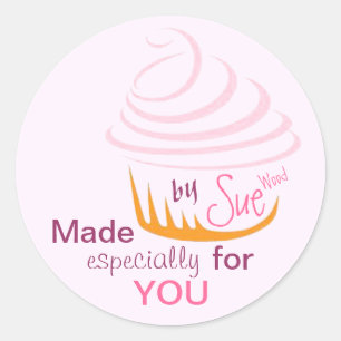 Sticker Rond Le Special traite l'étiquette de cadeau par VOUS