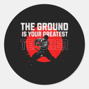 Sticker Rond Le Terrain Est Votre Plus Grand Enseignant. Appren