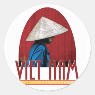 STICKER ROND LE VIETNAM