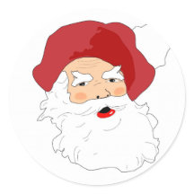 Le visage du Père Noël