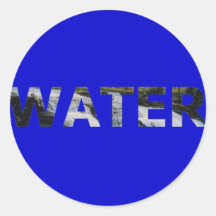 Sticker Rond L'eau