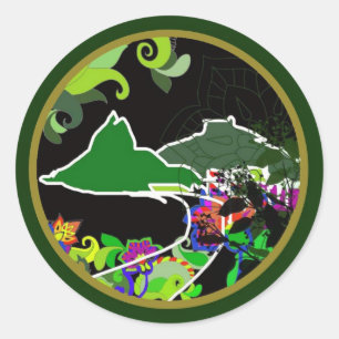 Sticker Rond Leblon