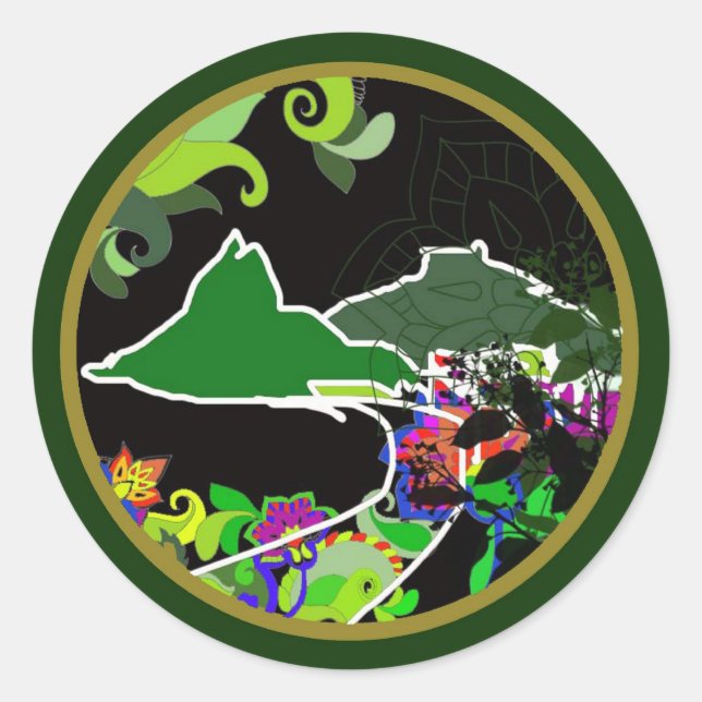 Sticker Rond Leblon (Devant)
