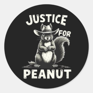 Sticker Rond L'écureuil Trump sécurise à nouveau l'écureuil d'a