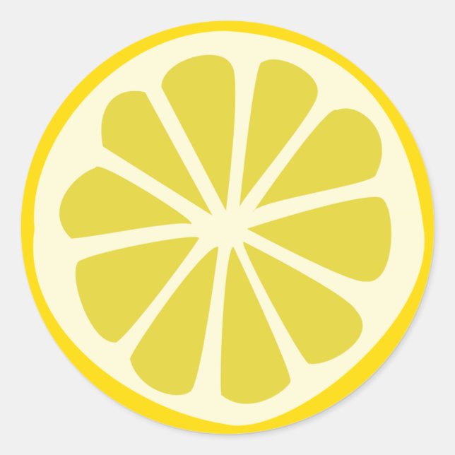 Sticker Rond Lemon Squeezy (Devant)