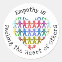 L'empathie ressent le coeur des autres