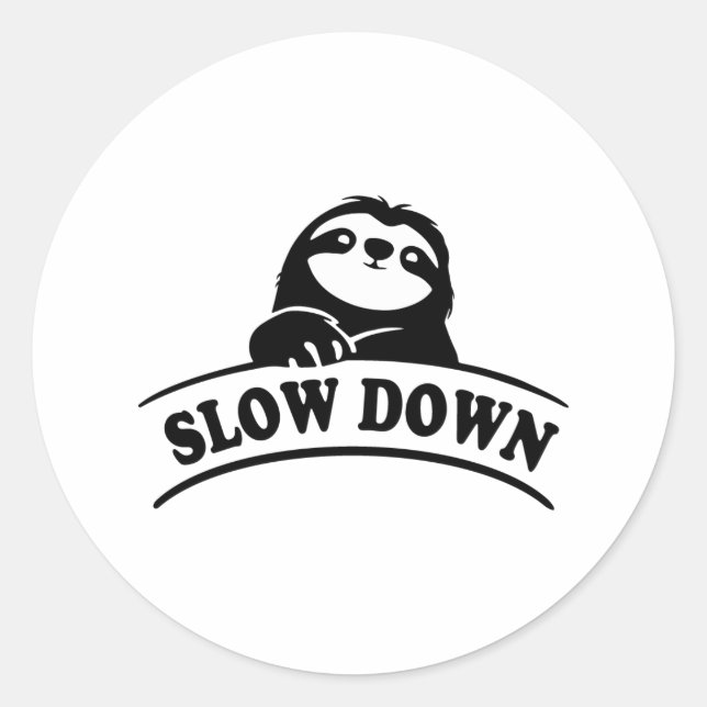 STICKER ROND LENTEUR (Devant)