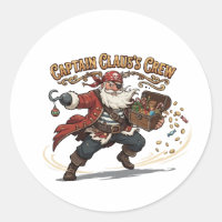 L'équipage du capitaine Noël pirate de Noël