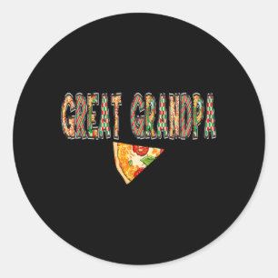 Sticker Rond L'équipe de la famille de l'anniversaire de Great