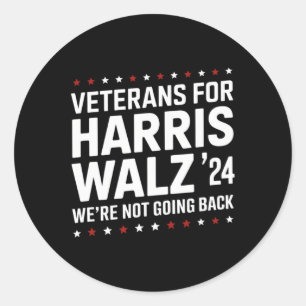 Sticker Rond Les Anciens Combattants De Harris W 24 Ne Revienne