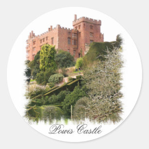STICKER ROND LES CHÂTEAUX BIEN ÉQUIPÉS