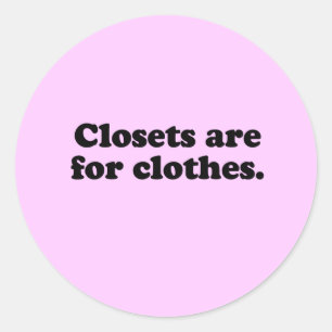 STICKER ROND LES FERMETURES SONT POUR LES T-SHIRT