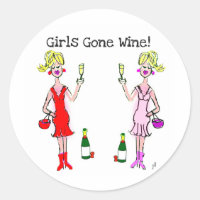 LES FILLES SONT ALLÉES VIN ! IMPRIMANTE DE VIN