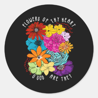 Sticker Rond Les Fleurs De Ton Godspell Théâtre Musical